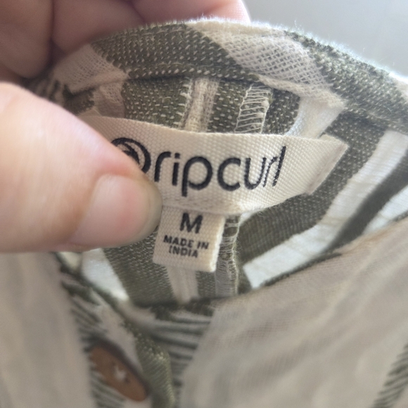 Striped Button-Down Skirt - Picture 3 of 4